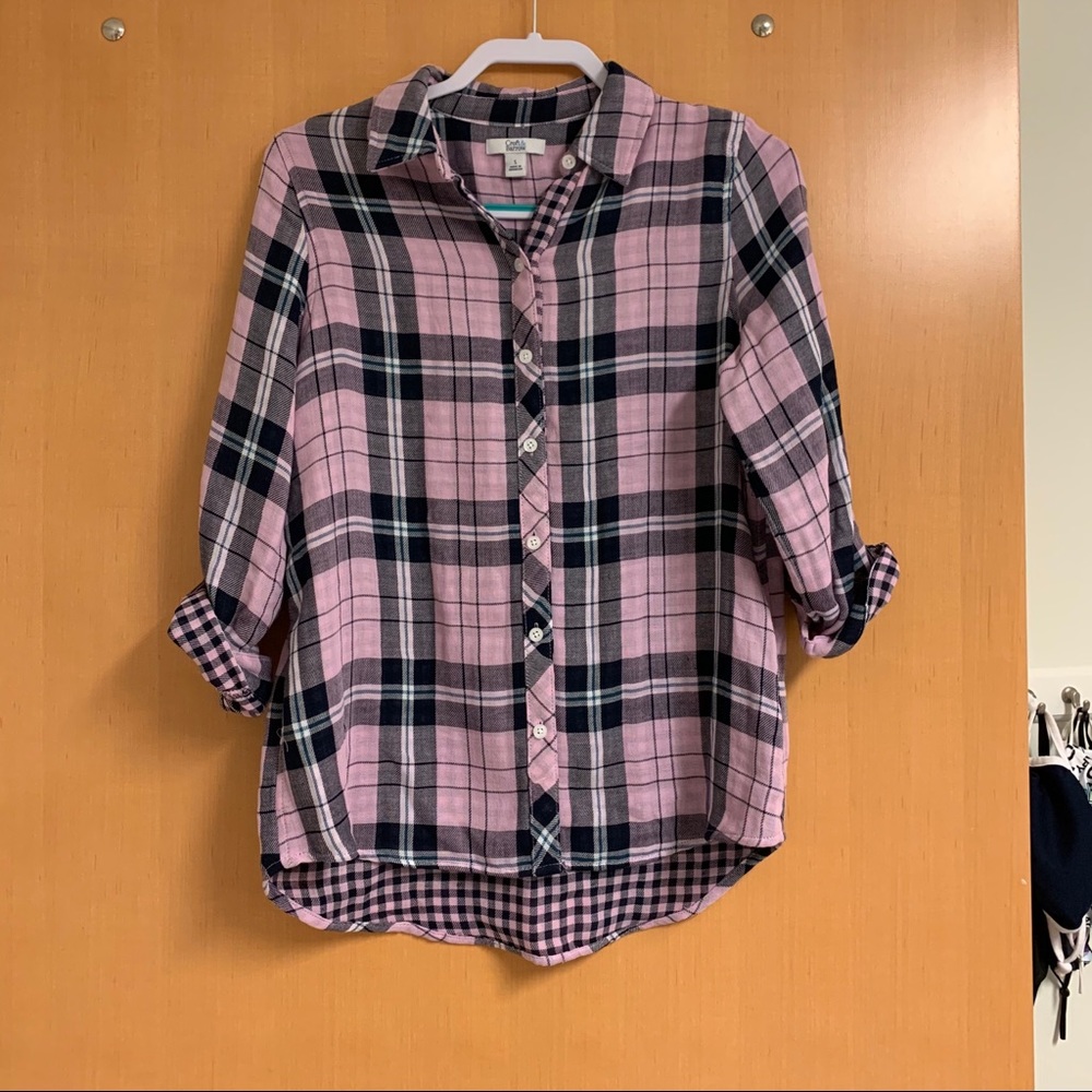 Light lavender flannel